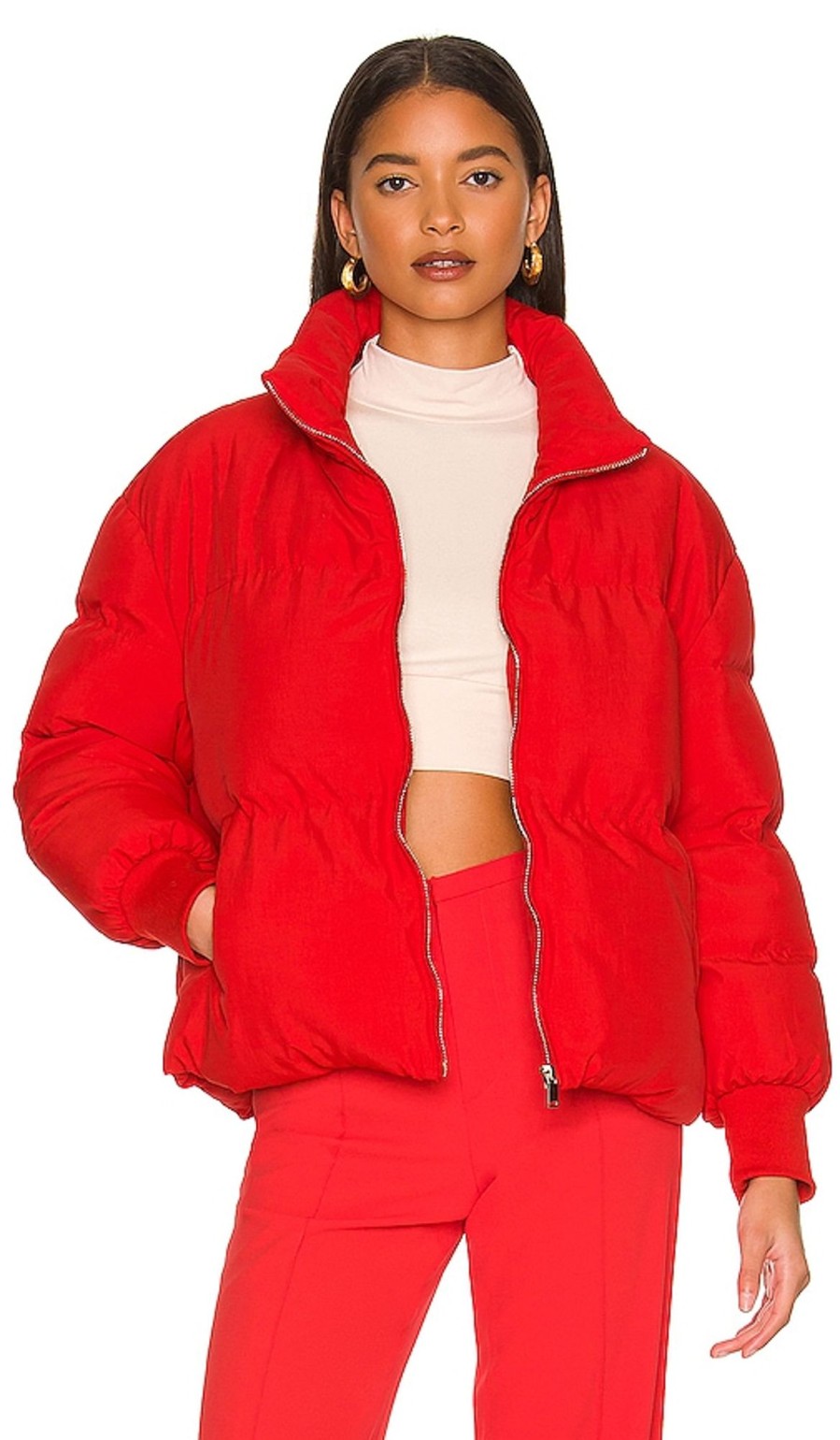 Clothes Lovers and Friends | Jillian Puffer Jacket Red