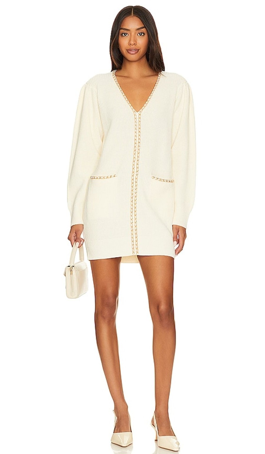 Clothes Lovers and Friends | Norina Cardigan Dress Cream