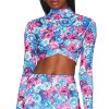 Clothes Lovers and Friends | Sunset Crop Top Kate Floral