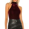 Clothes Lovers and Friends | Ellen Bodysuit Wine Red