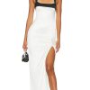 Clothes Lovers and Friends | Shalia Gown White & Black