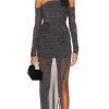 Clothes Lovers and Friends | Deidra Maxi Dress Metallic Black