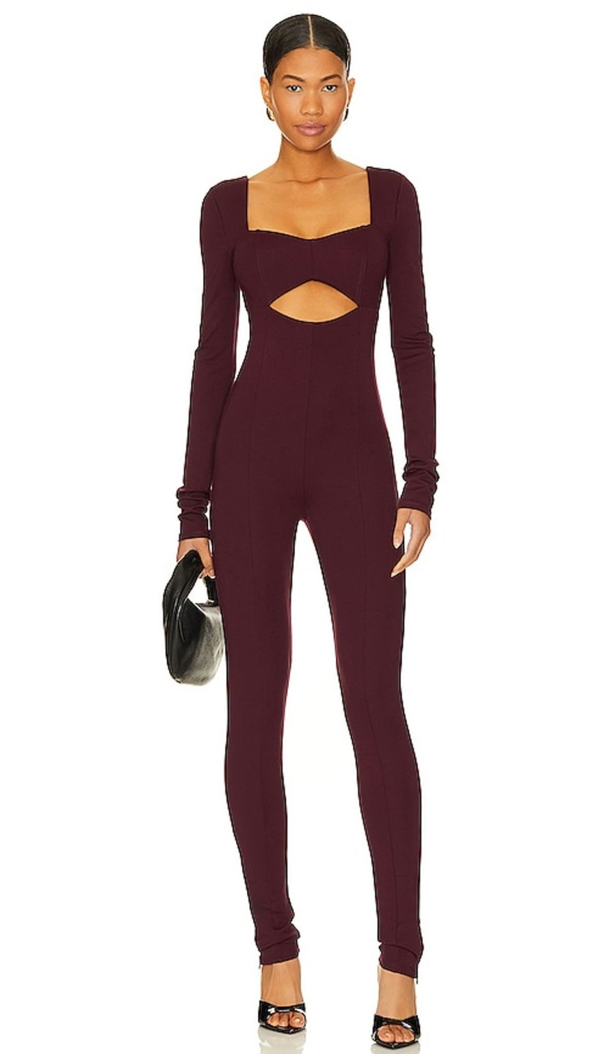 Clothes Lovers and Friends | Tanya Jumpsuit Midnight Burgundy