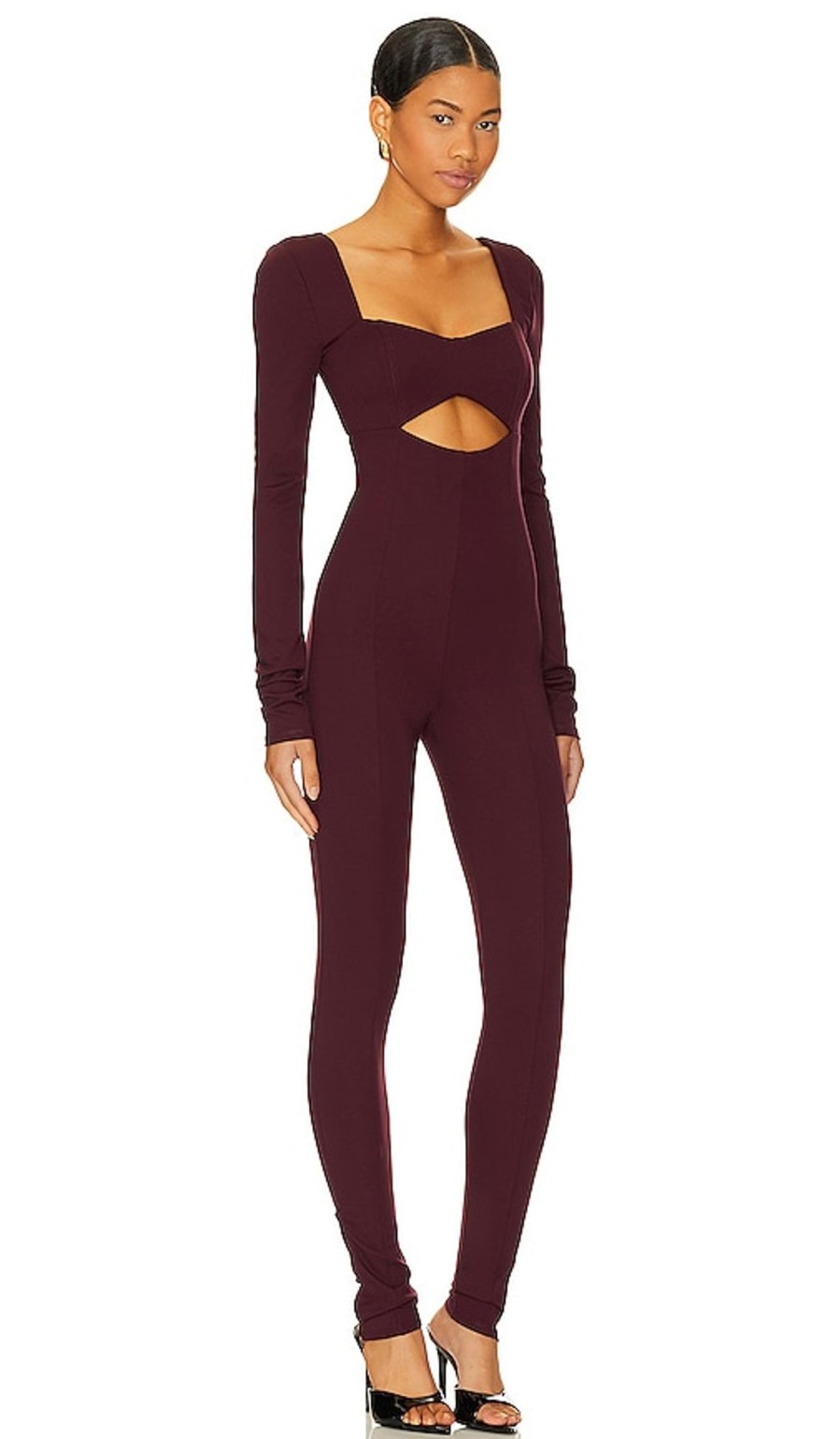 Clothes Lovers and Friends | Tanya Jumpsuit Midnight Burgundy