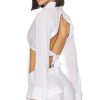 Clothes Lovers and Friends | X Jetset Christina Noemi Cropped Beach Shirt White