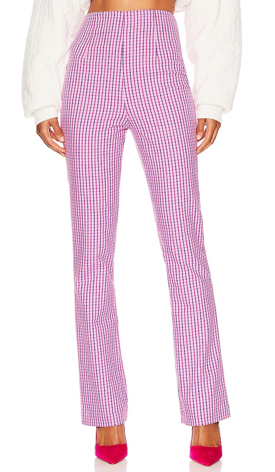 Clothes Lovers and Friends | Torrance Pant Pink Plaid Multi