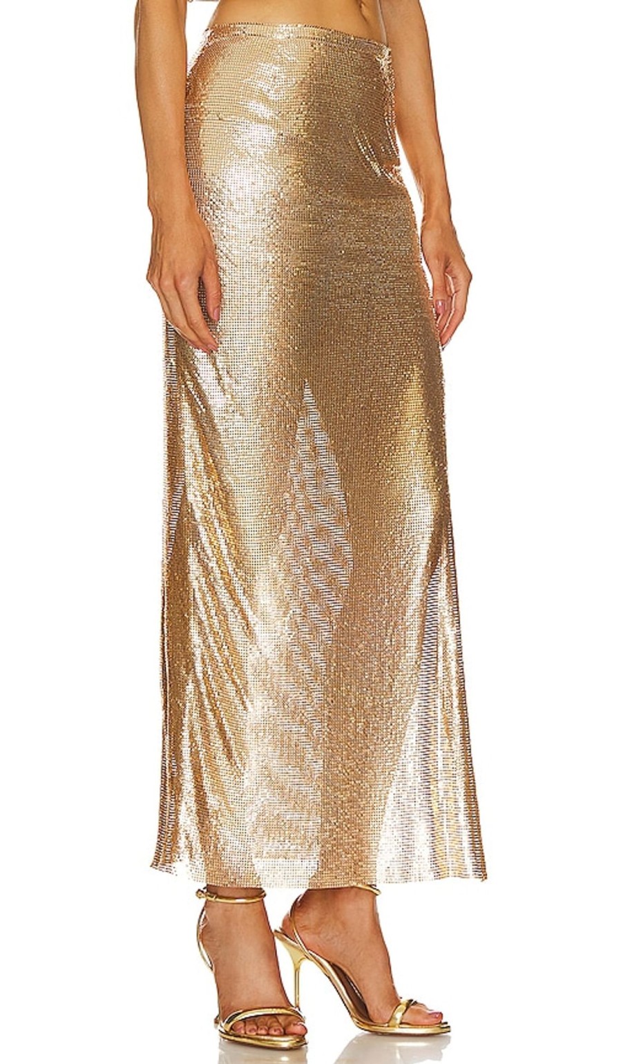 Clothes Lovers and Friends | Sascha Maxi Skirt Gold