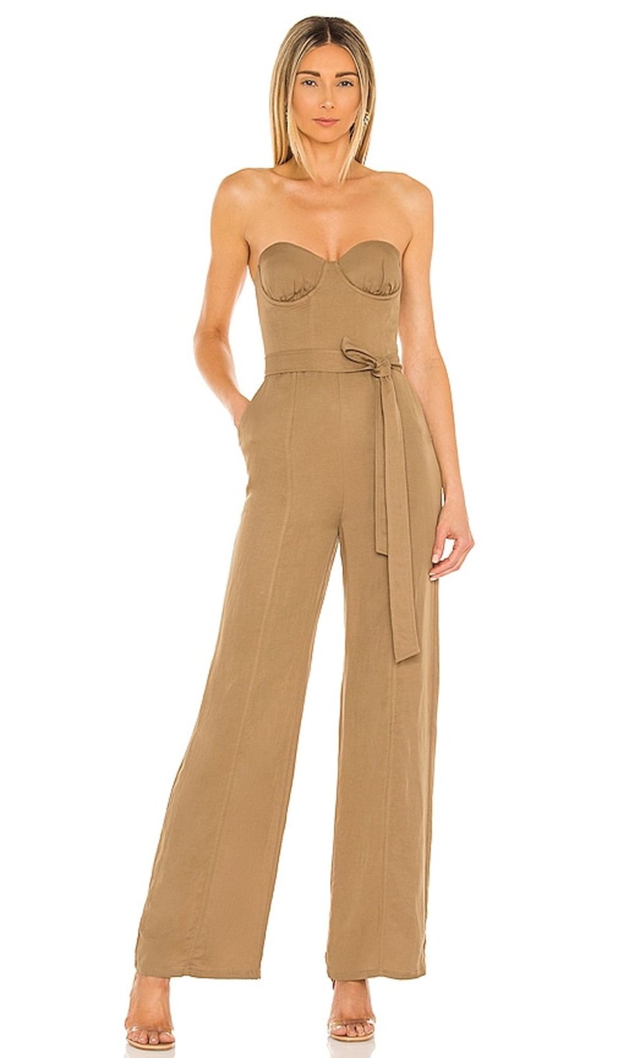 Clothes Lovers and Friends | Steph Jumpsuit Tan