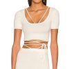 Clothes Lovers and Friends | Baylor Scoop Neck Top White