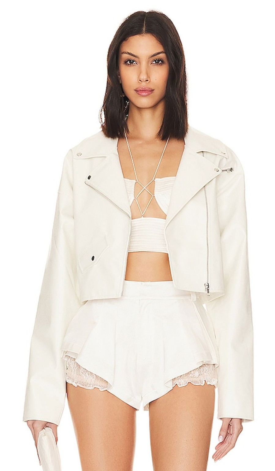 Clothes Lovers and Friends | Bride Moto Jacket Bright White