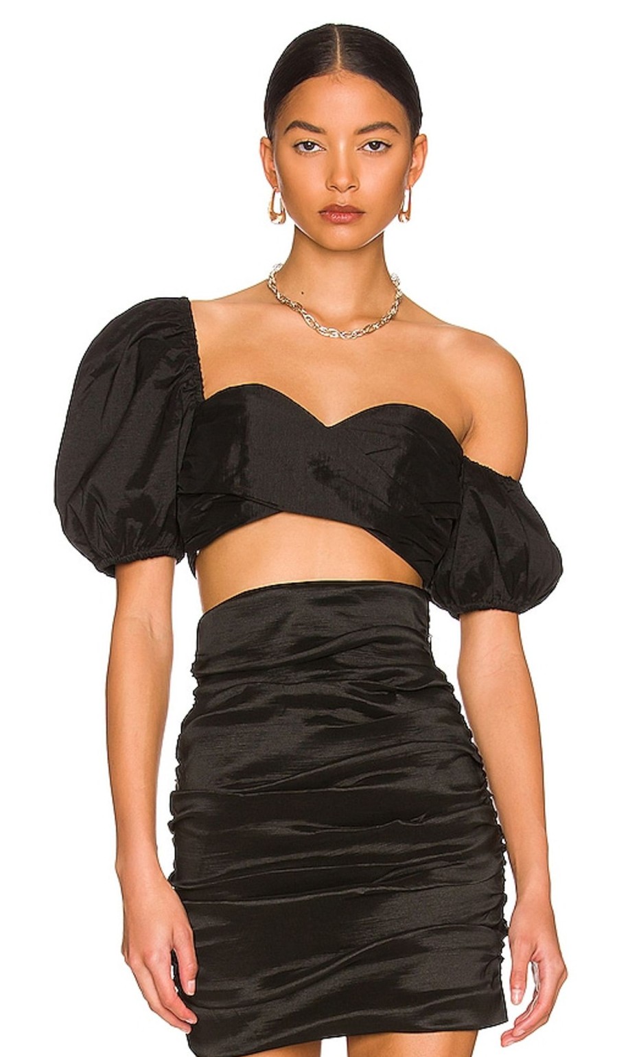 Clothes Lovers and Friends | Savannah Cropped Top Black