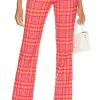 Clothes Lovers and Friends | Rodeo Pant Pink & Orange Plaid