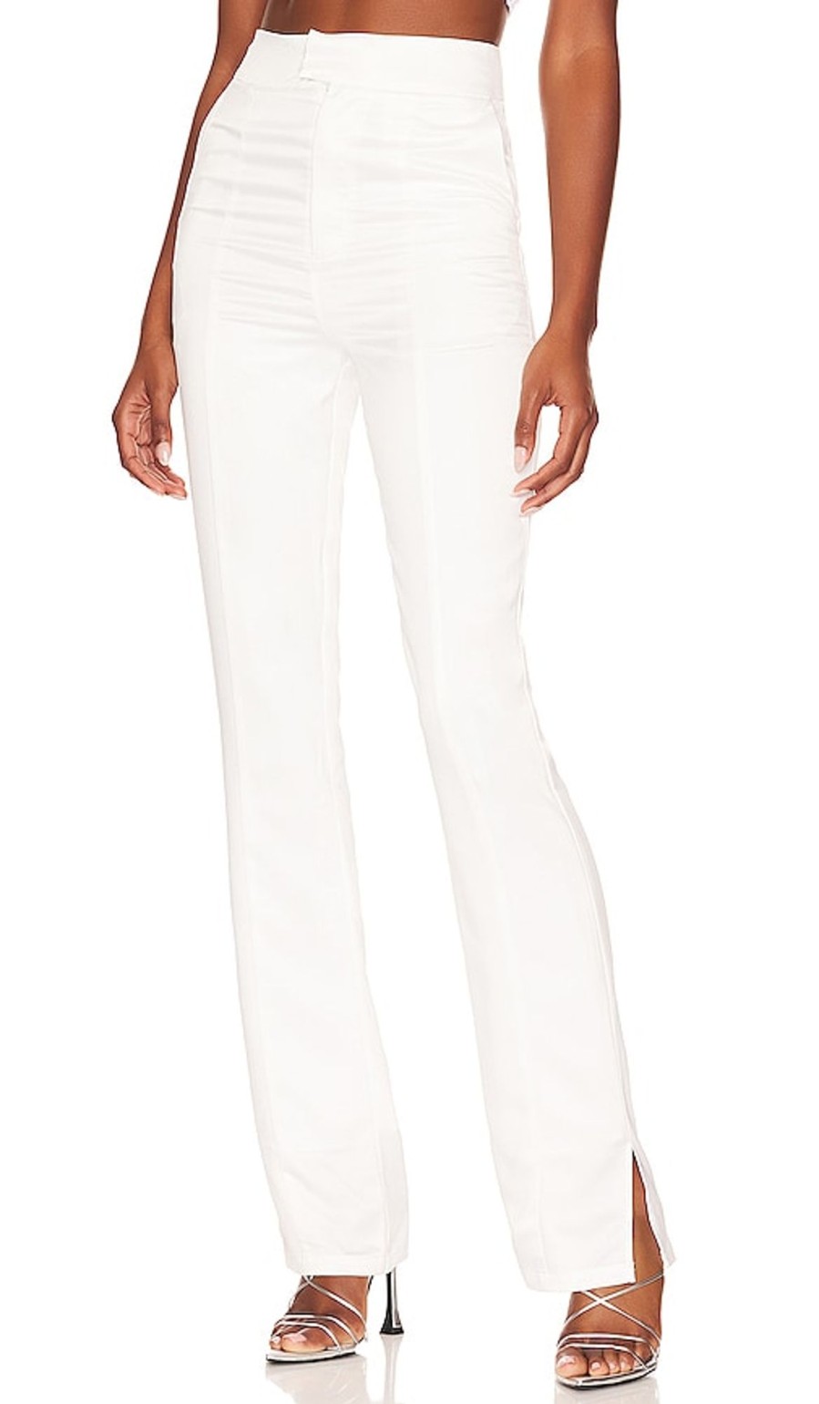 Clothes Lovers and Friends | Troy Split Hem Pant White