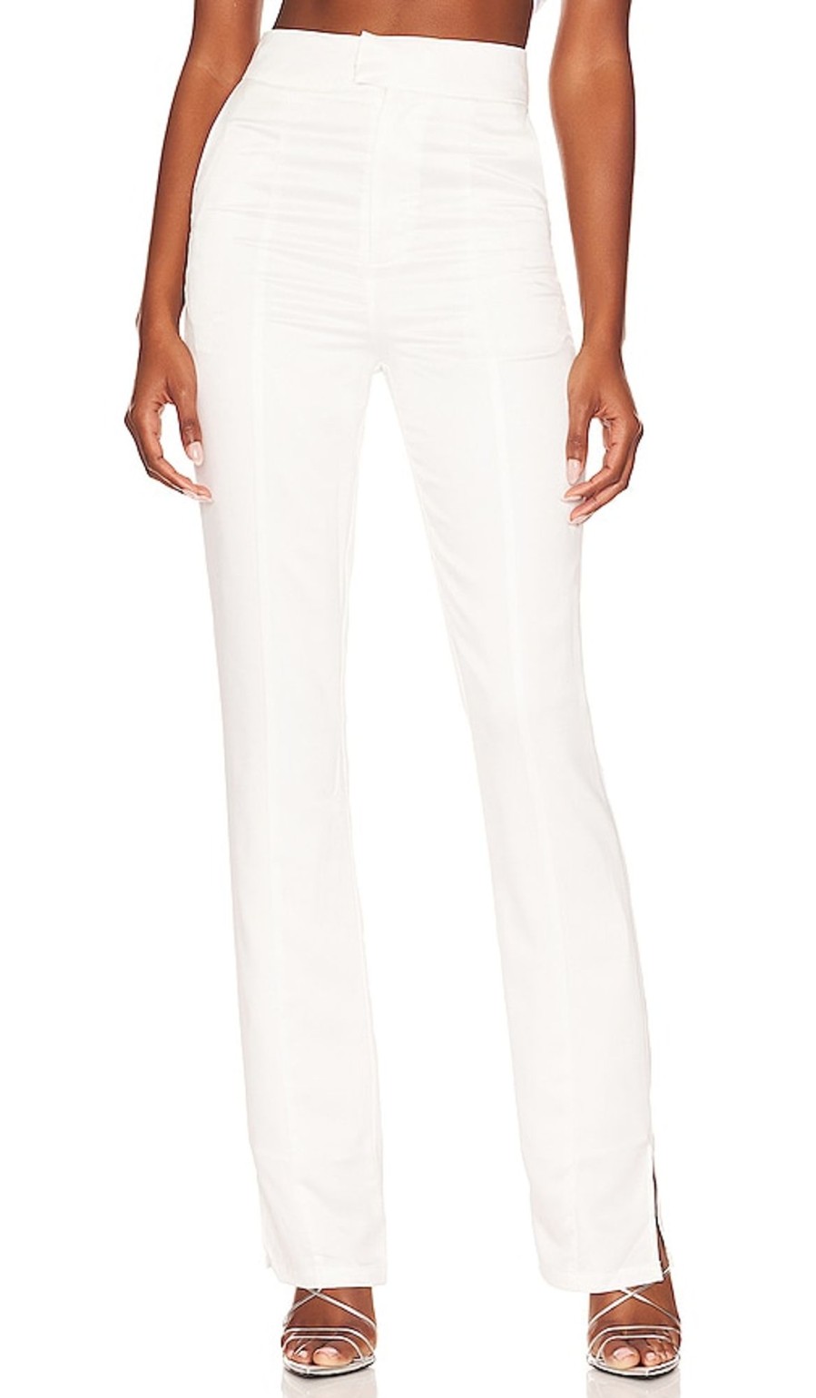 Clothes Lovers and Friends | Troy Split Hem Pant White