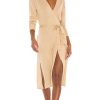 Clothes Lovers and Friends | Azita Wrap Dress Gold