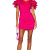 Clothes Lovers and Friends | Nikolina Ruched Dress Magenta