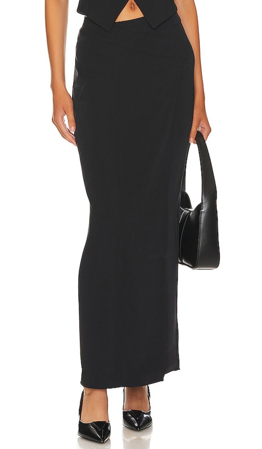 Clothes Lovers and Friends | Brodie Maxi Skirt Black