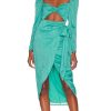 Clothes Lovers and Friends | Campbell Midi Dress Aqua Blue