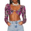 Clothes Lovers and Friends | Lovers + Friends Elysian Cropped Top Mariposa Multi