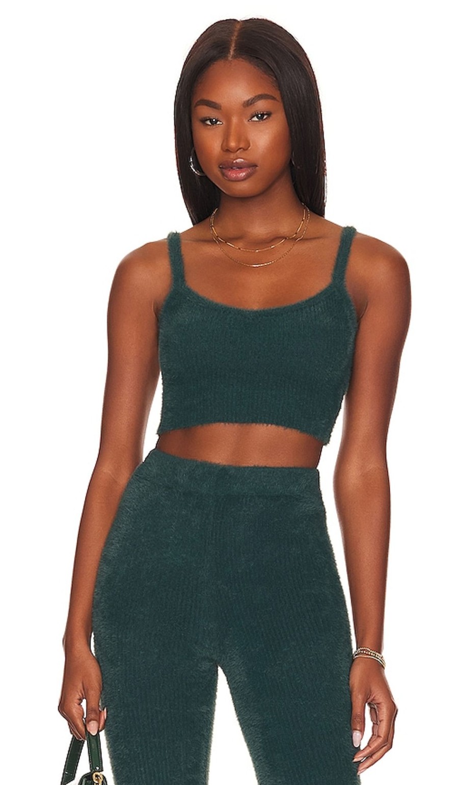 Clothes Lovers and Friends | Ellena Cropped Tank Dark Teal