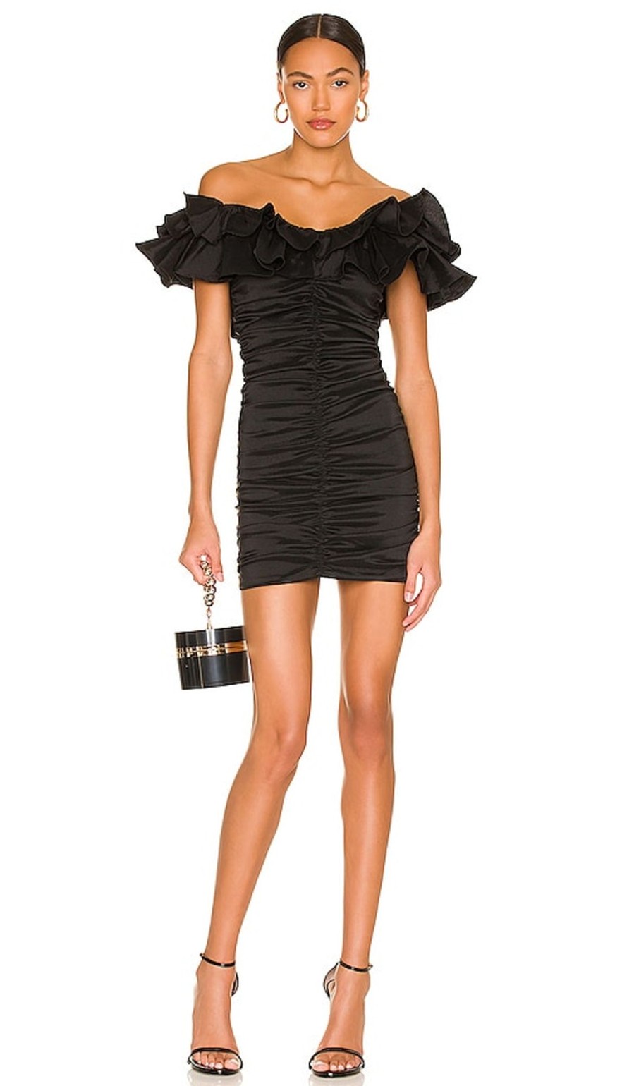 Clothes Lovers and Friends | Nikolina Ruched Dress Black