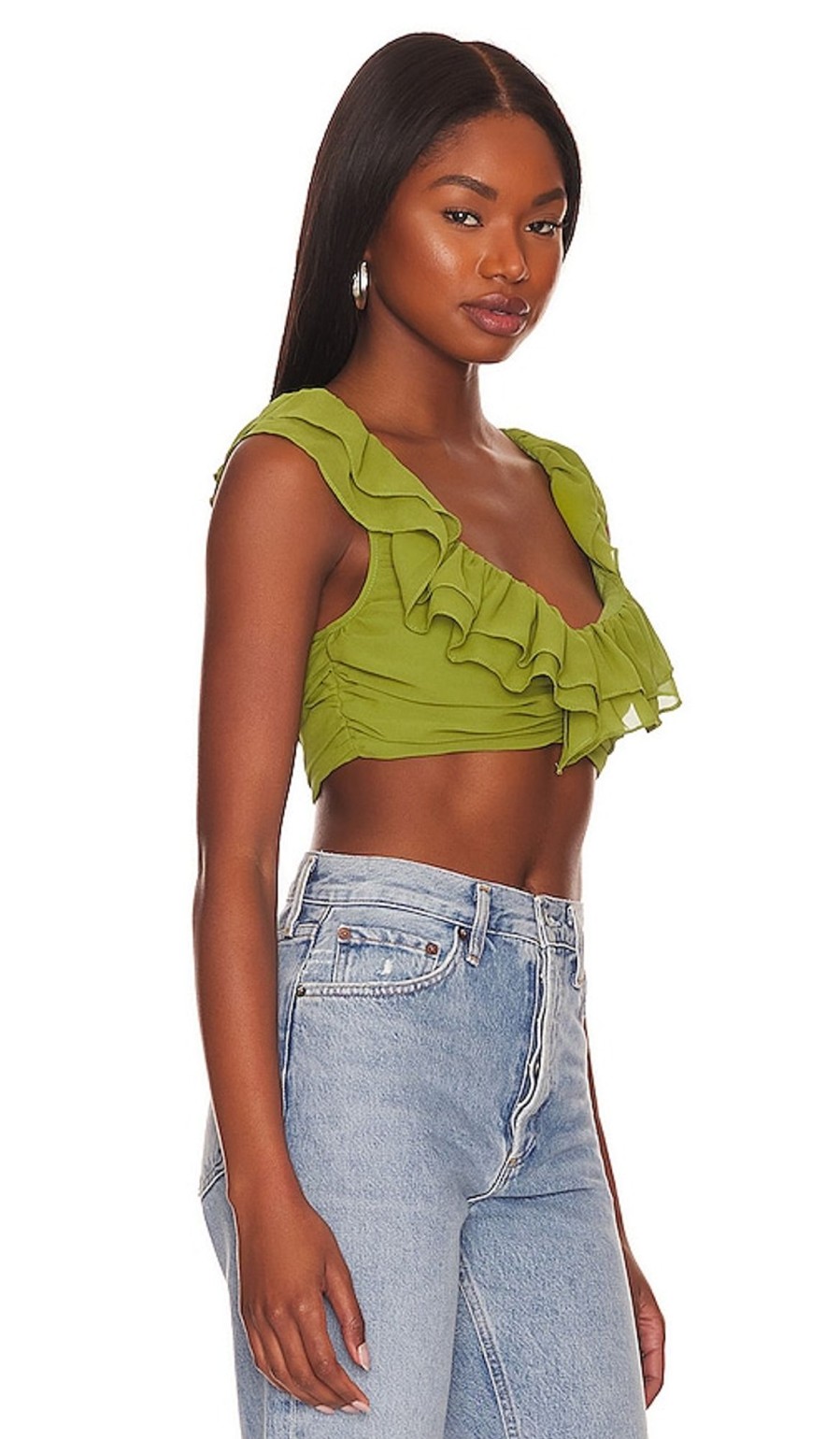 Clothes Lovers and Friends | Caputo Crop Top Green