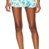 Clothes Lovers and Friends | Ko Olina Micro Skirt Blue Hibiscus