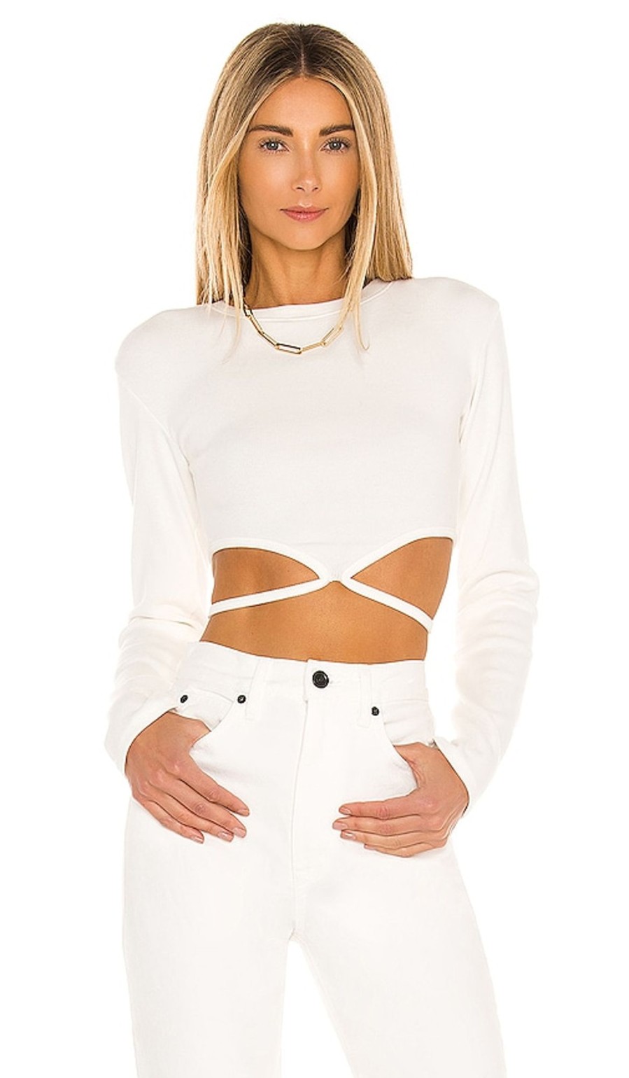 Clothes Lovers and Friends | Waist Tie Tee White