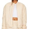 Clothes Lovers and Friends | X Lindsi Lane Wren Bomber Jacket Macadamia Neutral