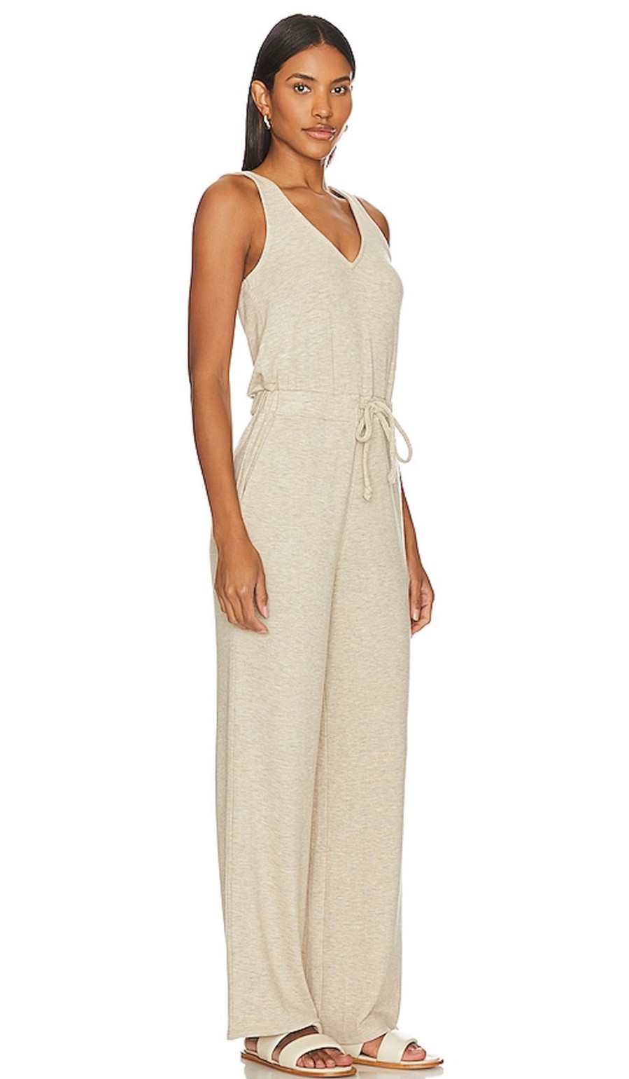 Clothes Lovers and Friends | Rylie Jumpsuit Oatmeal